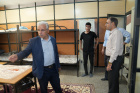 بازدید رئیس دانشگاه صنعتی شیراز از خوابگاههای دانشجویی پسران و بررسی مسائل رفاهی و اسکان دانشجویان نو ورود بررسی وضعیت سالن مطالعه خوابگاه دختران
